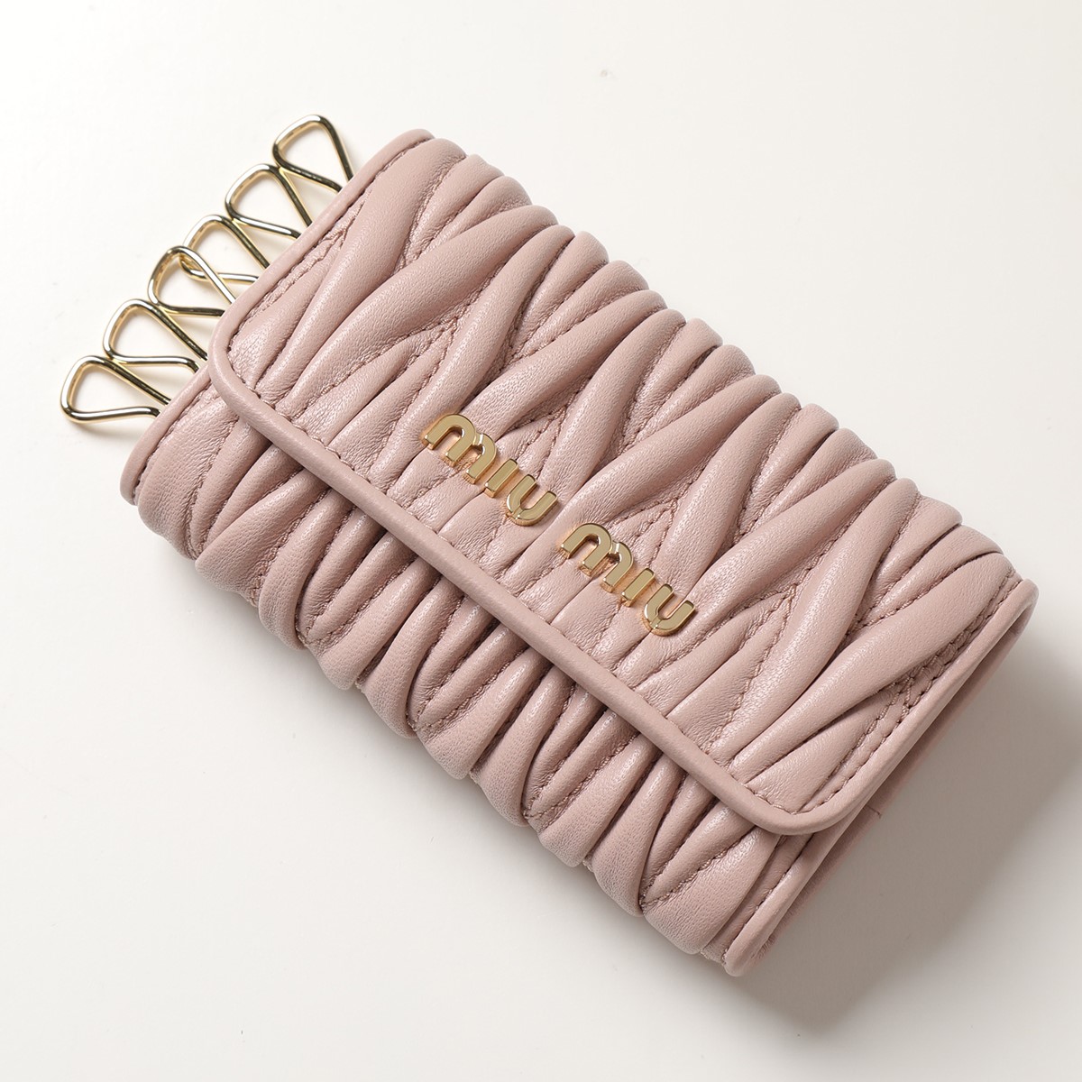 楽天市場】MIUMIU ミュウミュウ キーケース MATELASSE マテラッセ