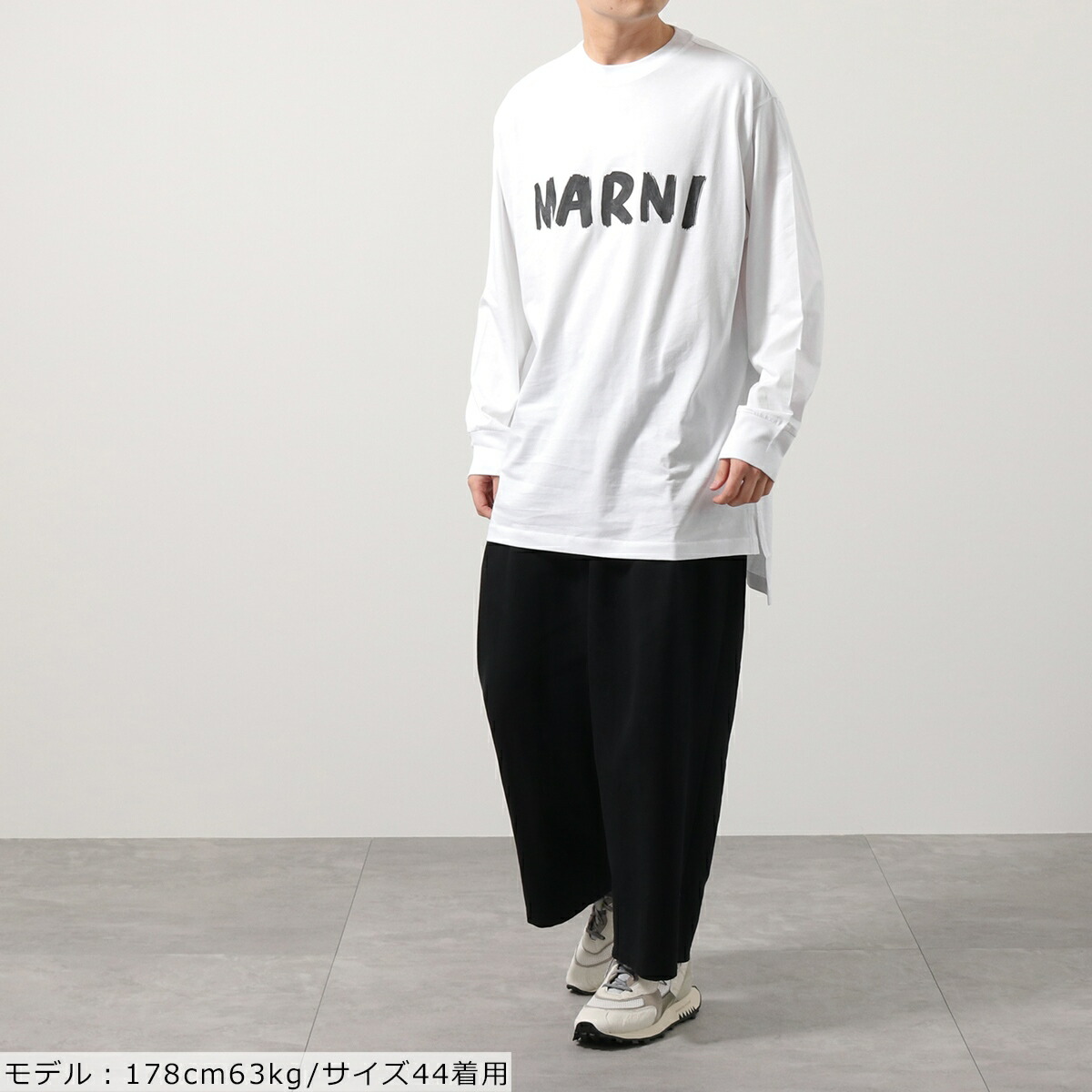 楽天市場】MARNI マルニ 長袖 Tシャツ THJE0129PN USCS11 メンズ