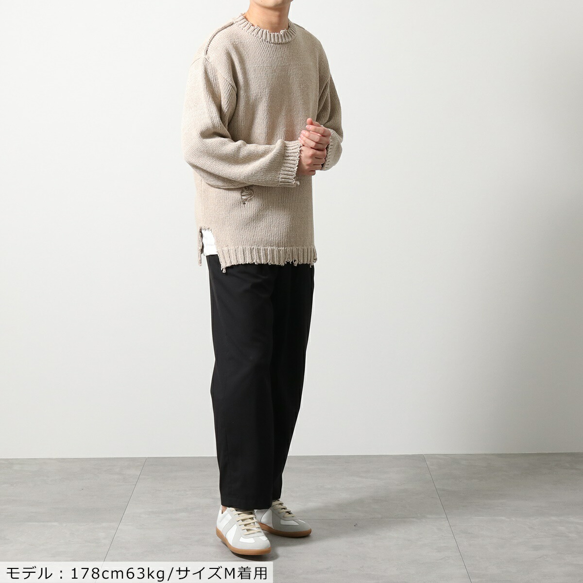 楽天市場】MAISON MARGIELA メゾンマルジェラ 10 セーター S50GP0275