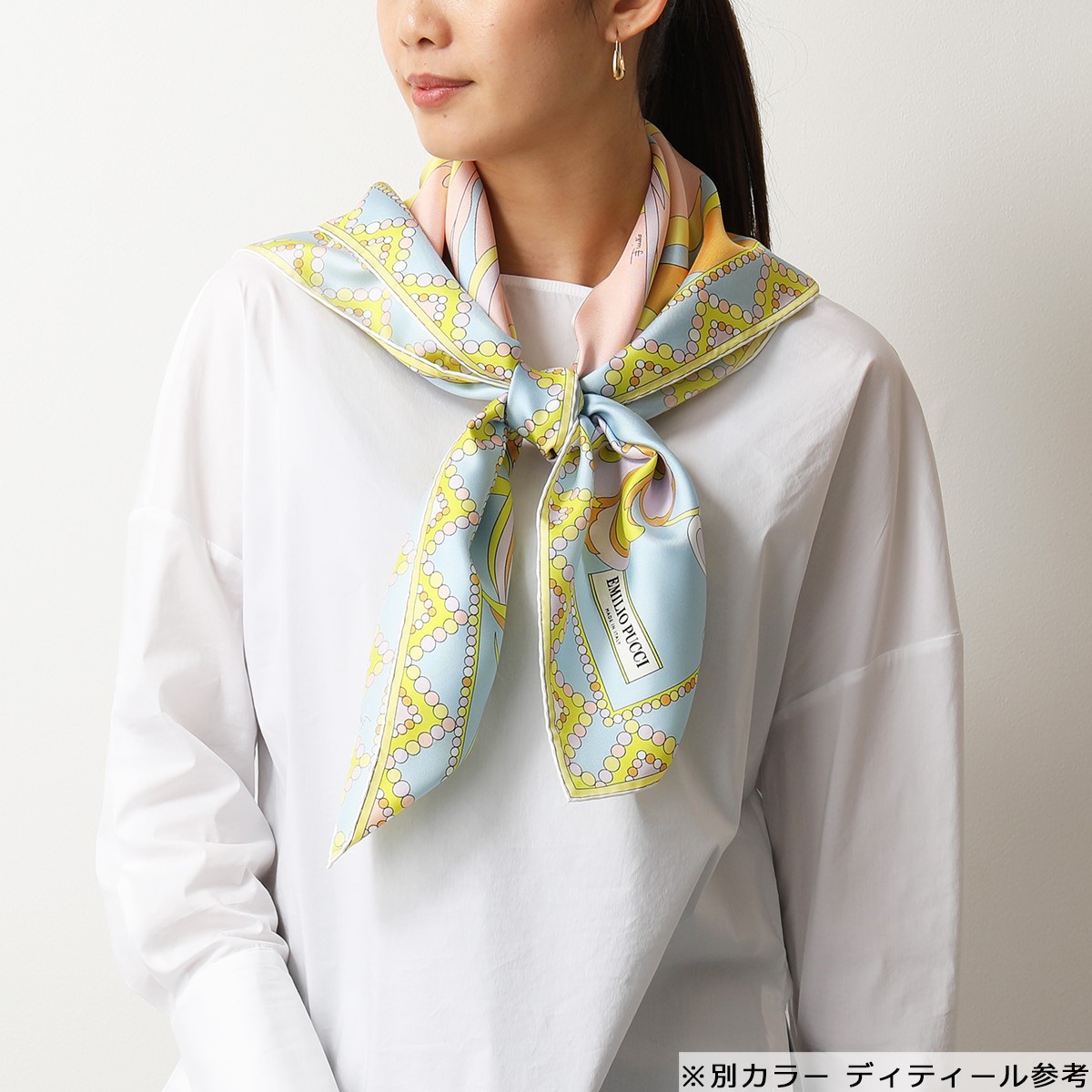 楽天市場】EMILIO PUCCI エミリオプッチ スカーフ JR484 レディース