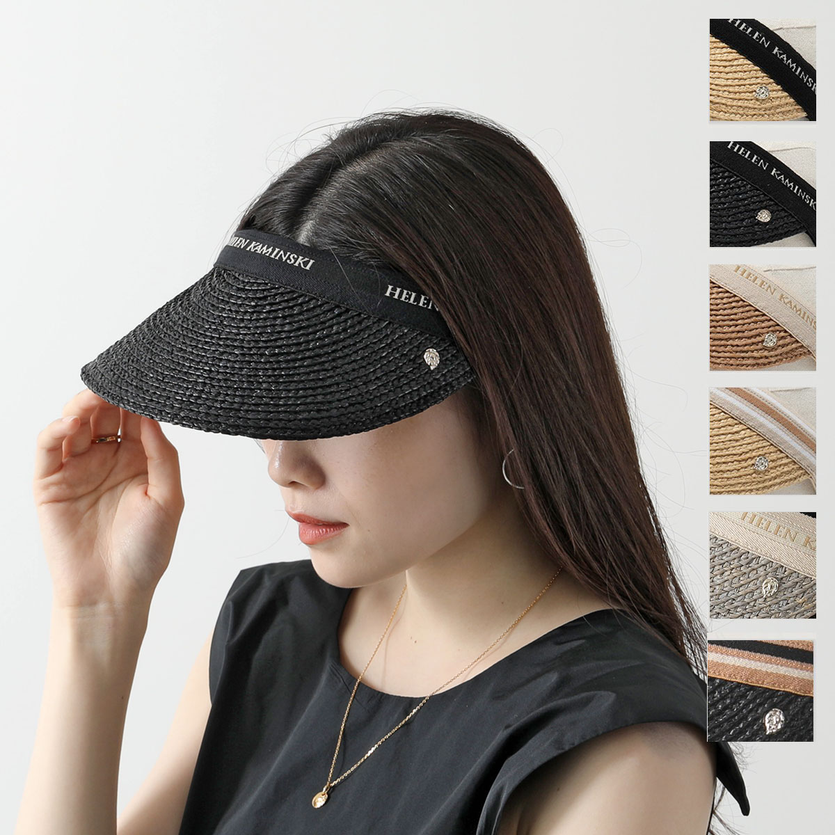 楽天市場】HELEN KAMINSKI ヘレンカミンスキー サンバイザー Bianca