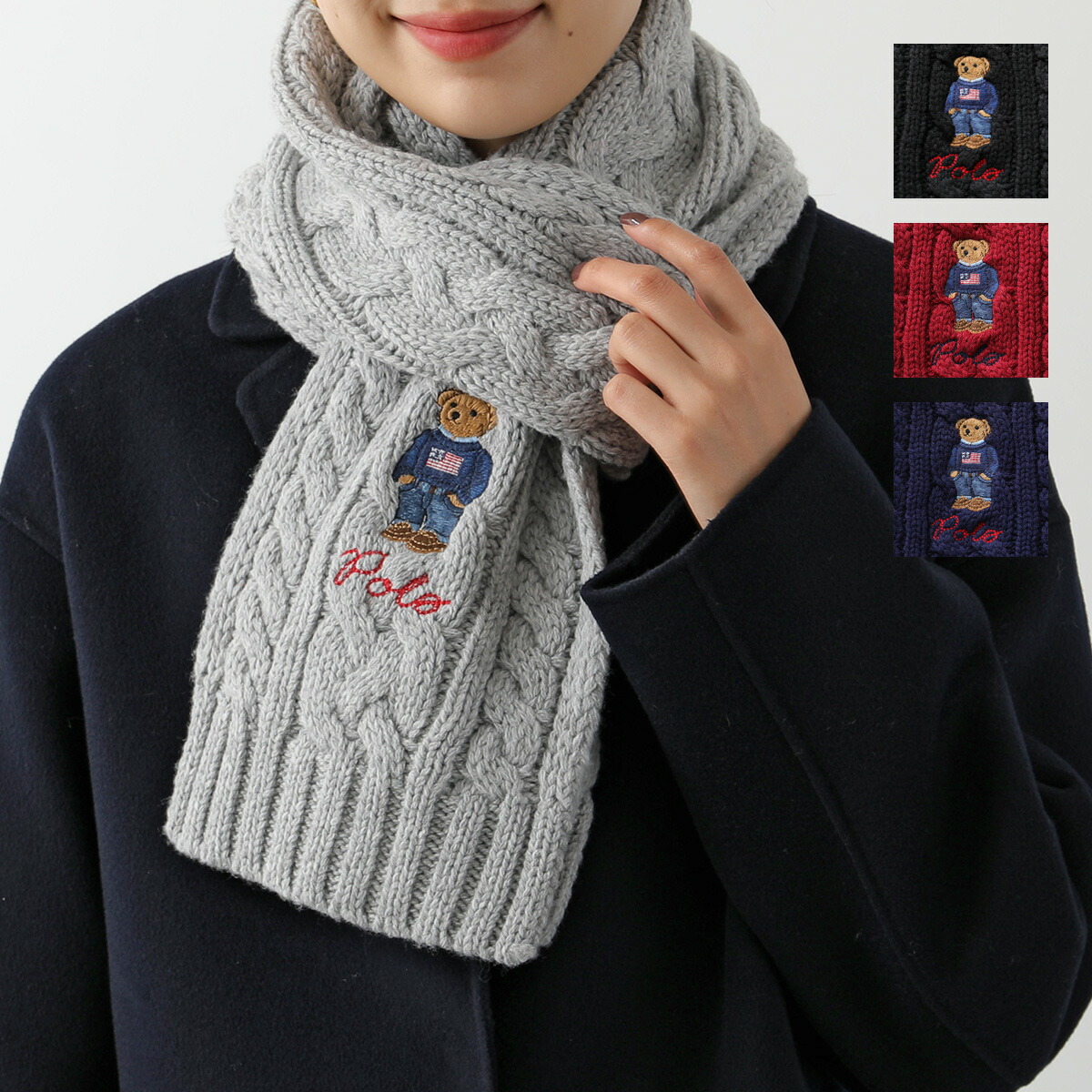 楽天市場】Polo Ralph Lauren ポロ ラルフローレン マフラー RECYCLED