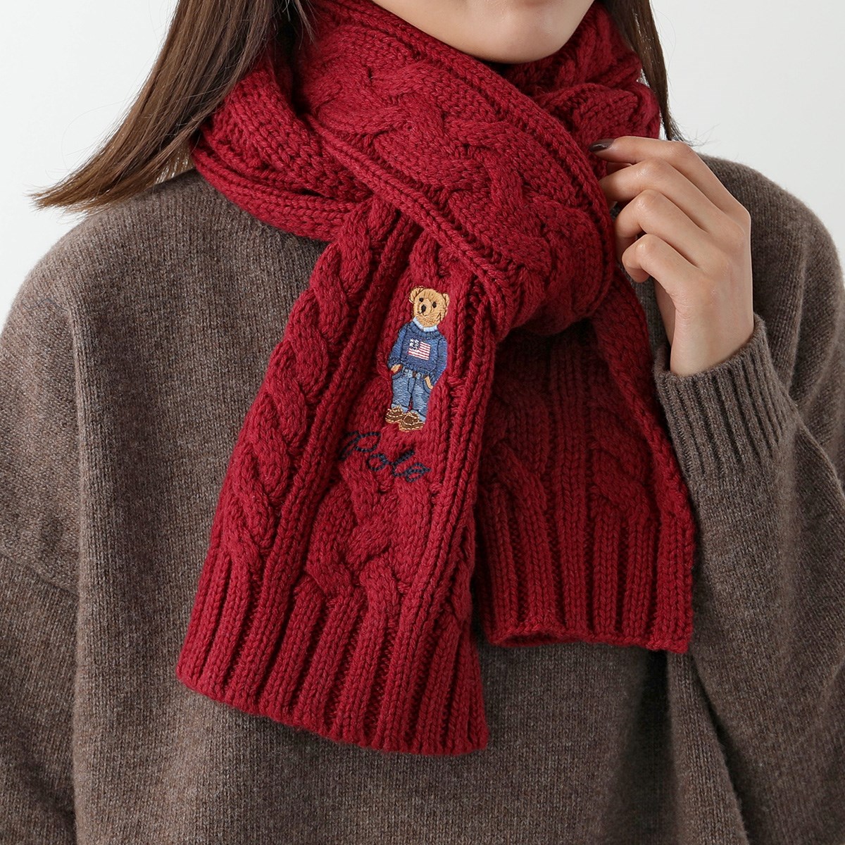 楽天市場】Polo Ralph Lauren ポロ ラルフローレン マフラー RECYCLED