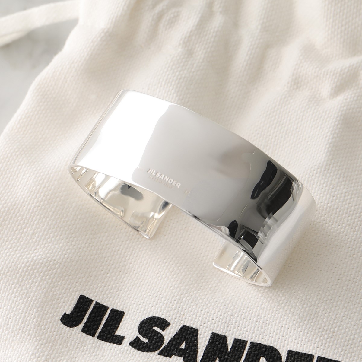 楽天市場】JIL SANDER ジルサンダー バングル BAND BRACELET バンド