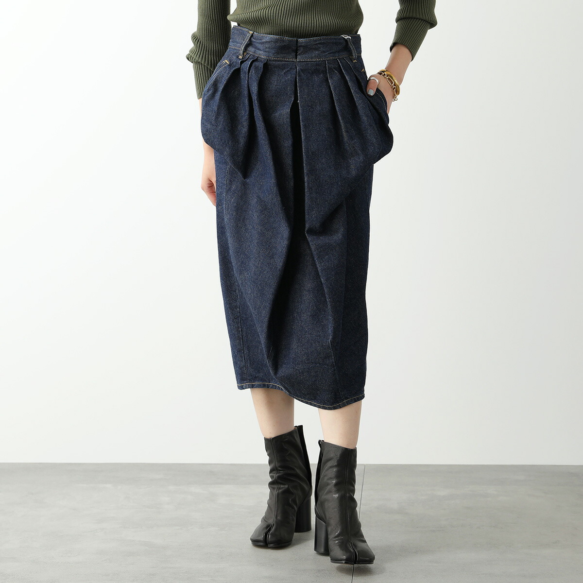 楽天市場】MAISON MARGIELA メゾンマルジェラ デニムスカート