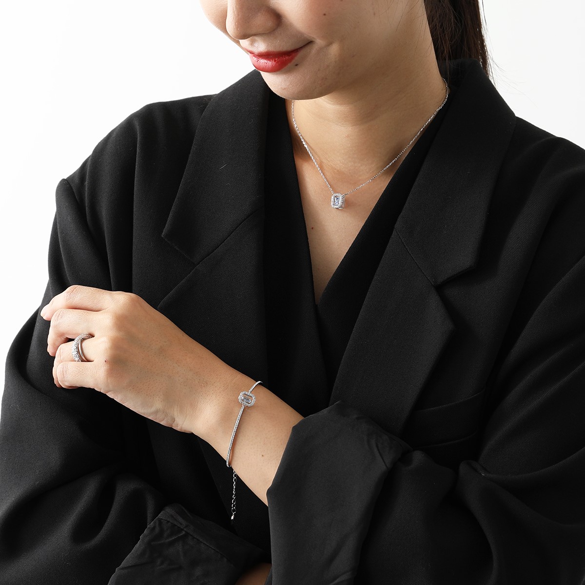 楽天市場】SWAROVSKI スワロフスキー バングル Millenia ミレニア