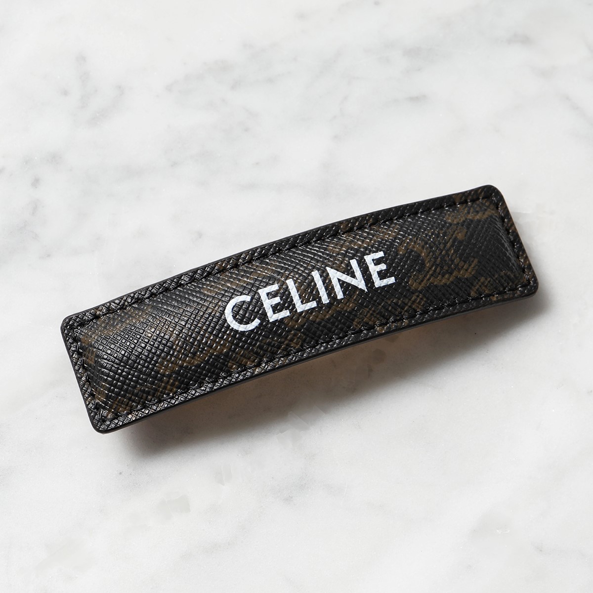 楽天市場】CELINE セリーヌ ヘアクリップ TRIOMPHE トリオンフ