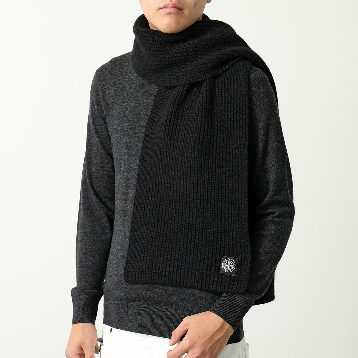 楽天市場】STONE ISLAND ストーンアイランド マフラー 7715N15B5