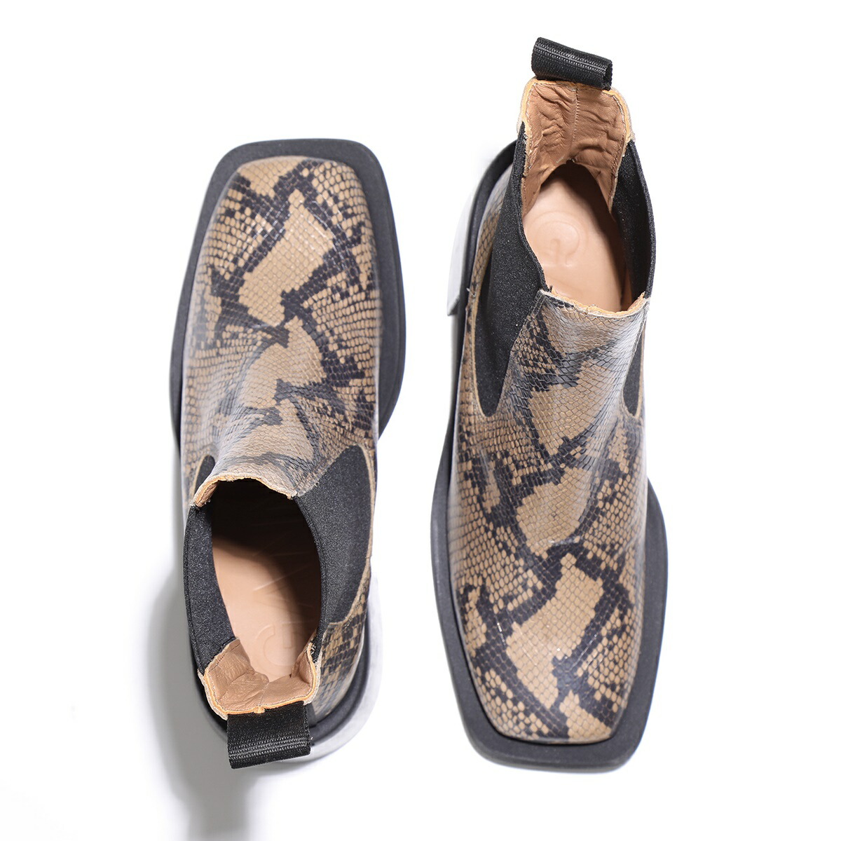 楽天市場】GANNI ガニー ショートブーツ S1894 4898 レディース レザー