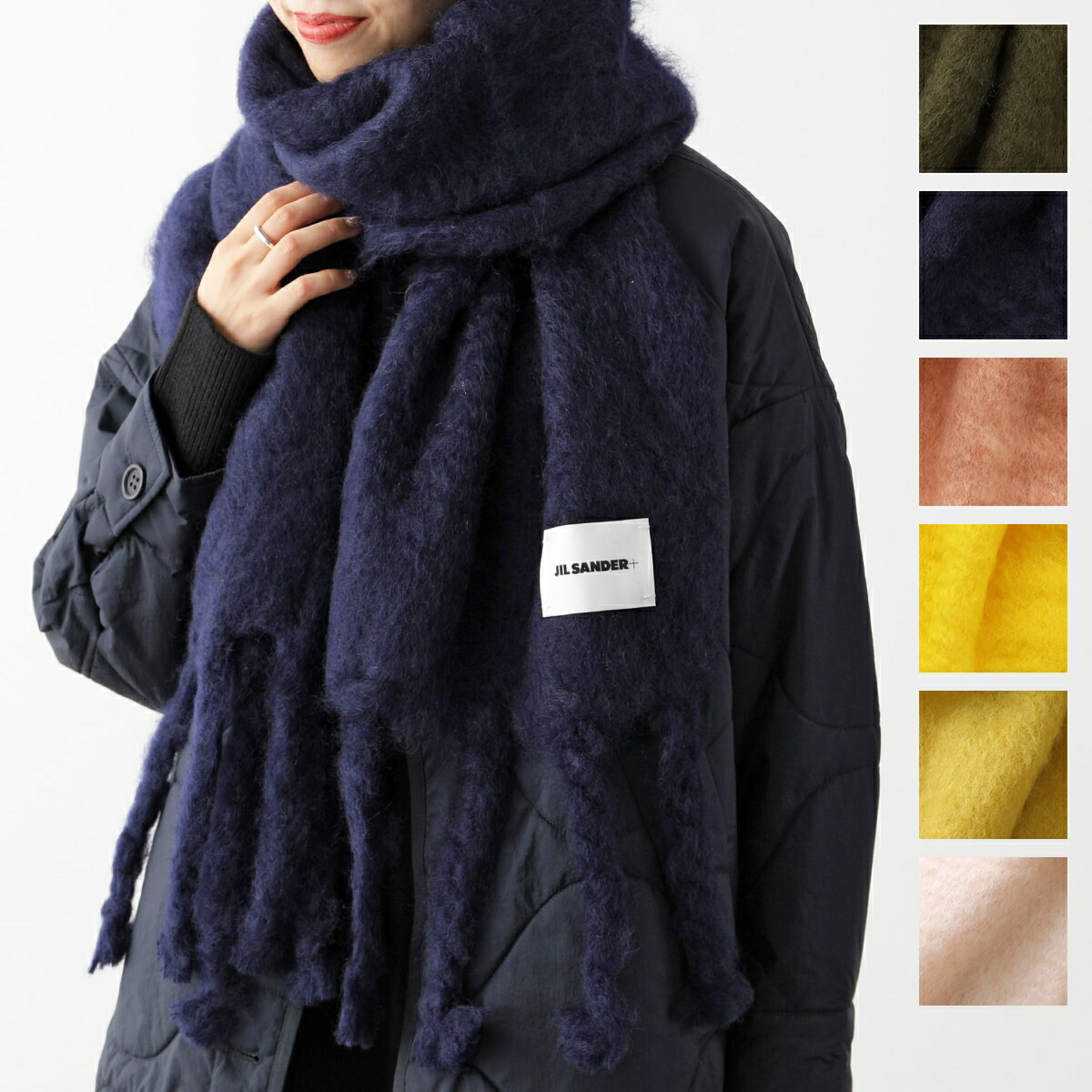 楽天市場】JIL SANDER+ ジルサンダー プラス マフラー 180×40 EZCARAY