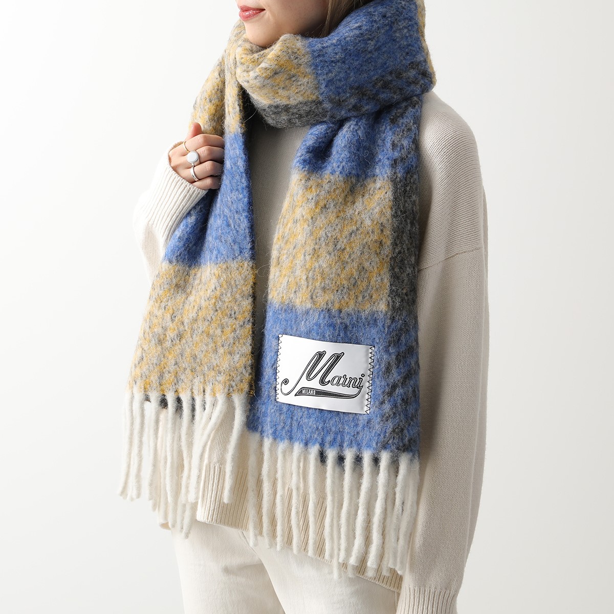 楽天市場】MARNI マルニ マフラー SCMC0090Y0 UAW007 レディース