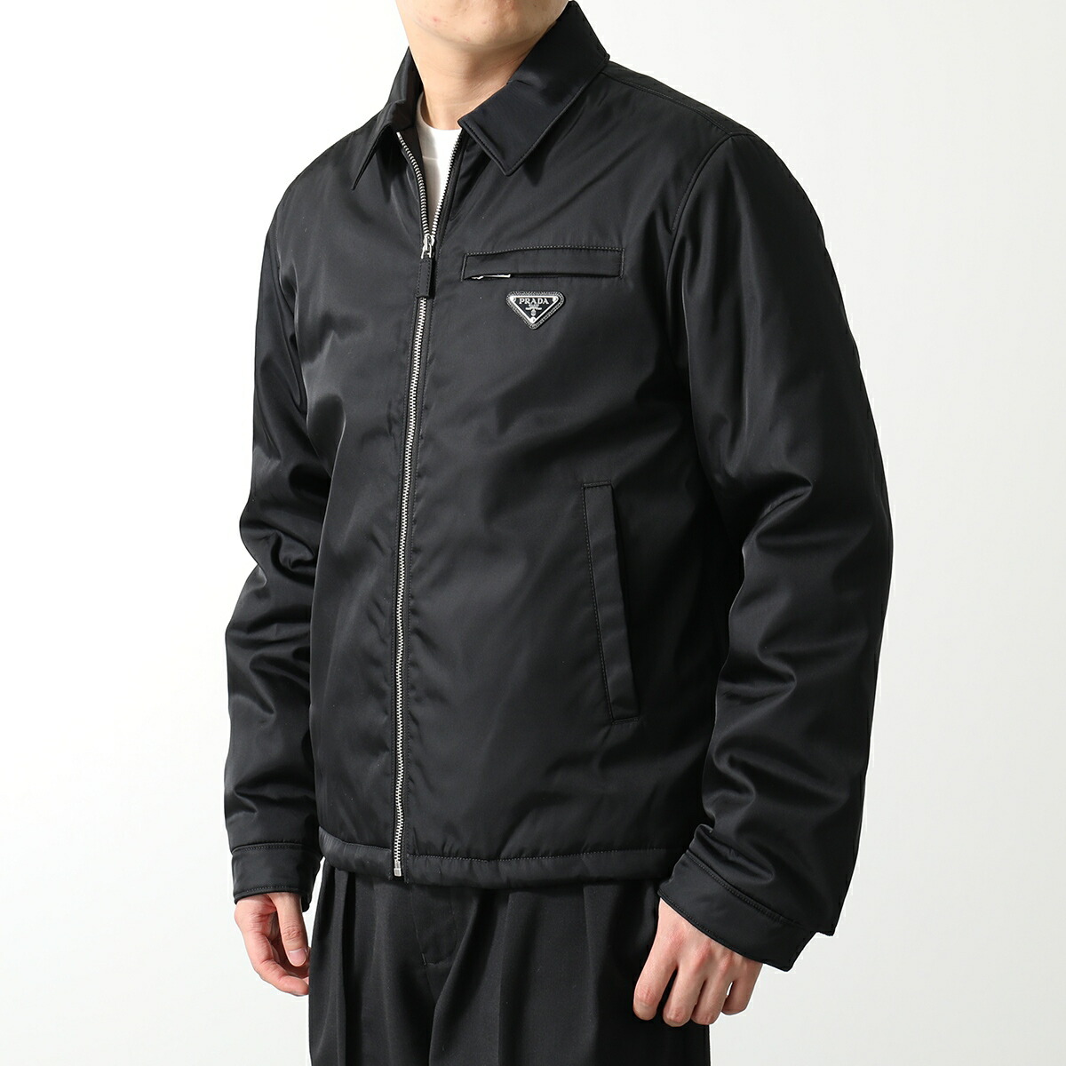 楽天市場】PRADA プラダ 中綿ジャケット SGB816 1WQ8 メンズ Re-Nylon