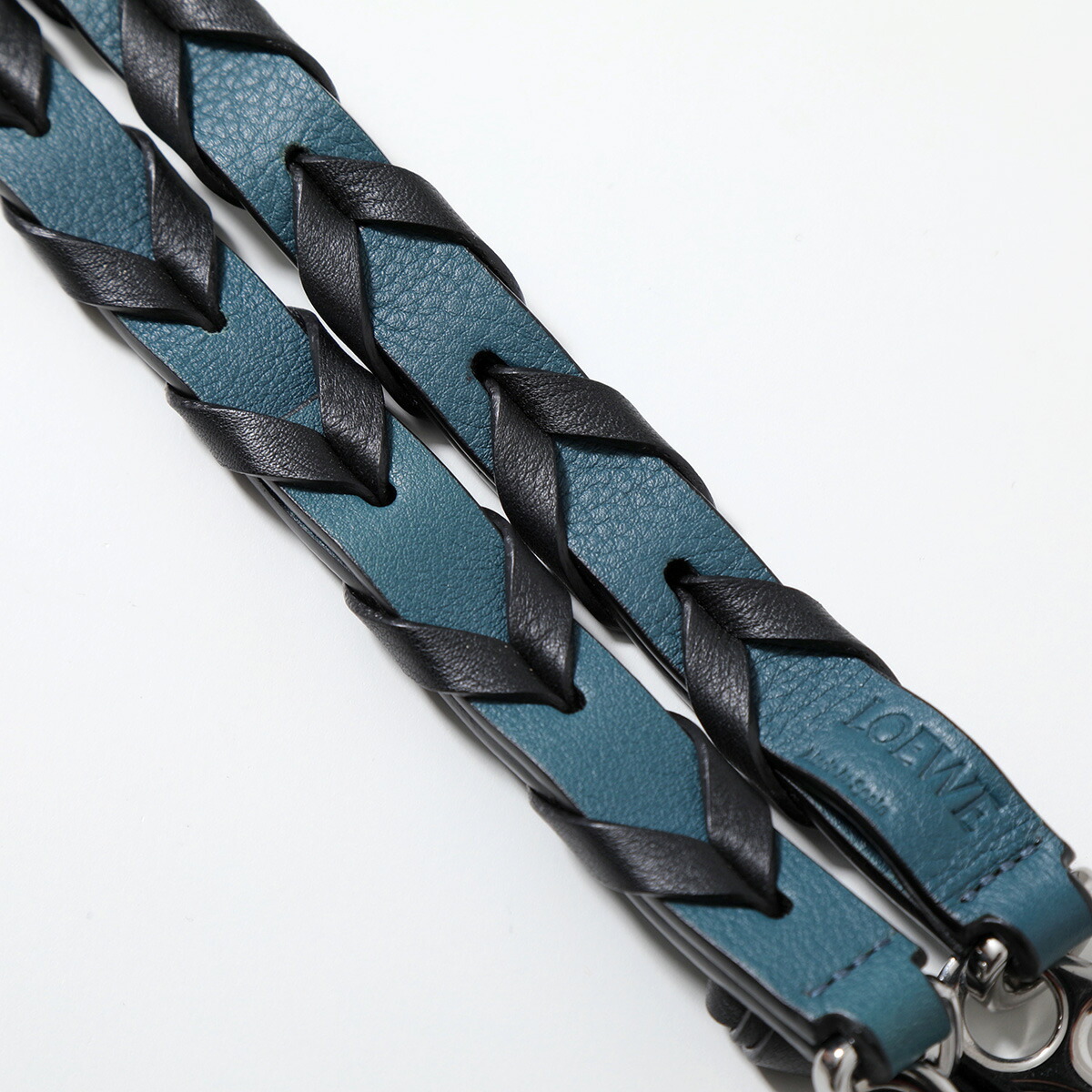 楽天市場】LOEWE ロエベ ショルダーベルト BRAIDED THIN STRAP 112.30