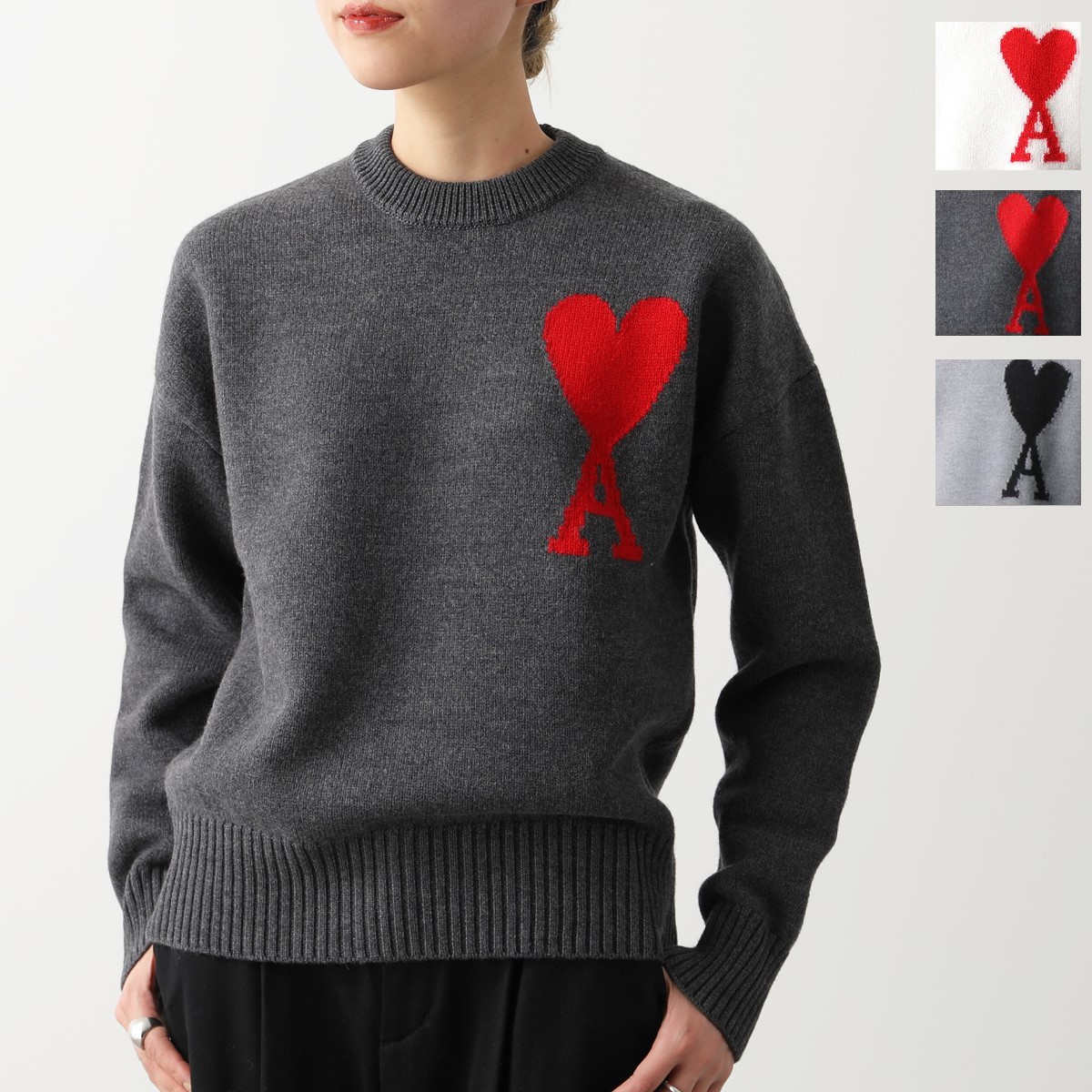 楽天市場】ami paris アミパリス セーター UKS002.018 レディース