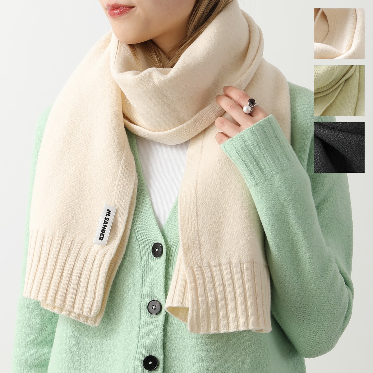 楽天市場】JIL SANDER ジルサンダー ニットマフラー HARMONY NT 2/30