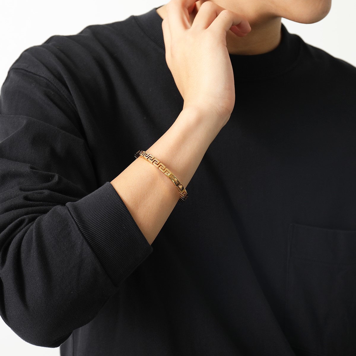 楽天市場】VERSACE ヴェルサーチ バングル DG07898 DJMT メンズ