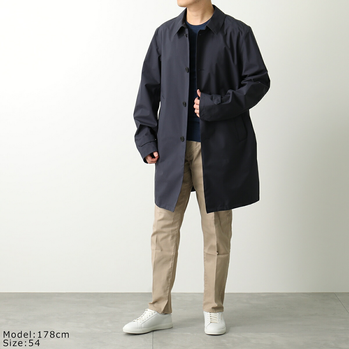 楽天市場】HERNO Laminar ヘルノ ラミナー ステンカラーコート IM021UL