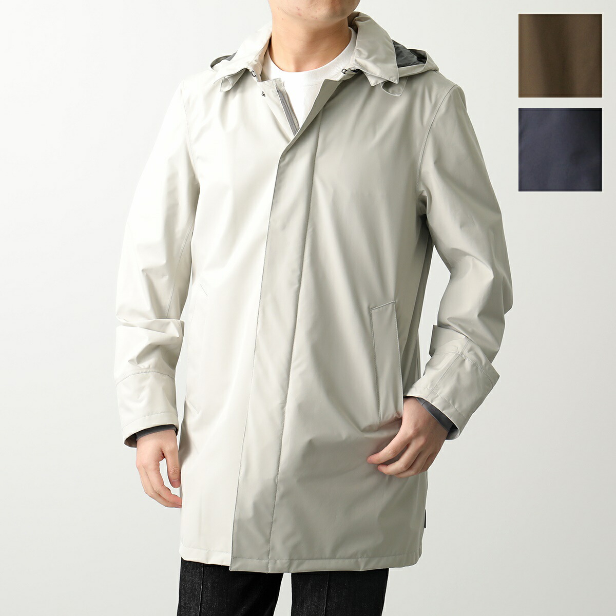 楽天市場】HERNO Laminar ヘルノ ラミナー ステンカラーコート IM019UL