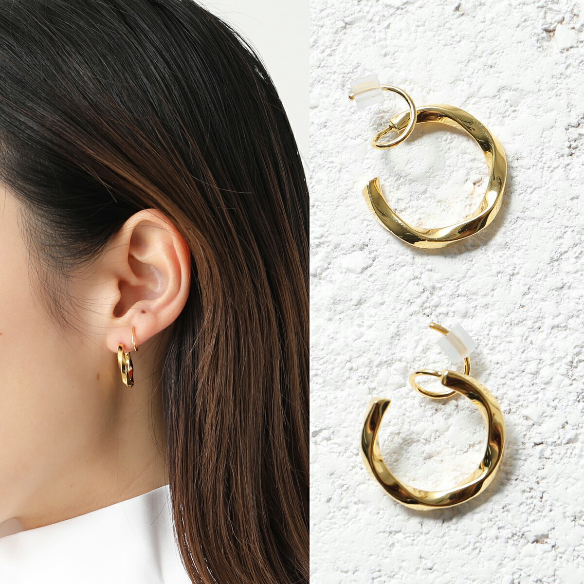 楽天市場】MARIA BLACK マリアブラック ピアス MARCELLE TWIRL