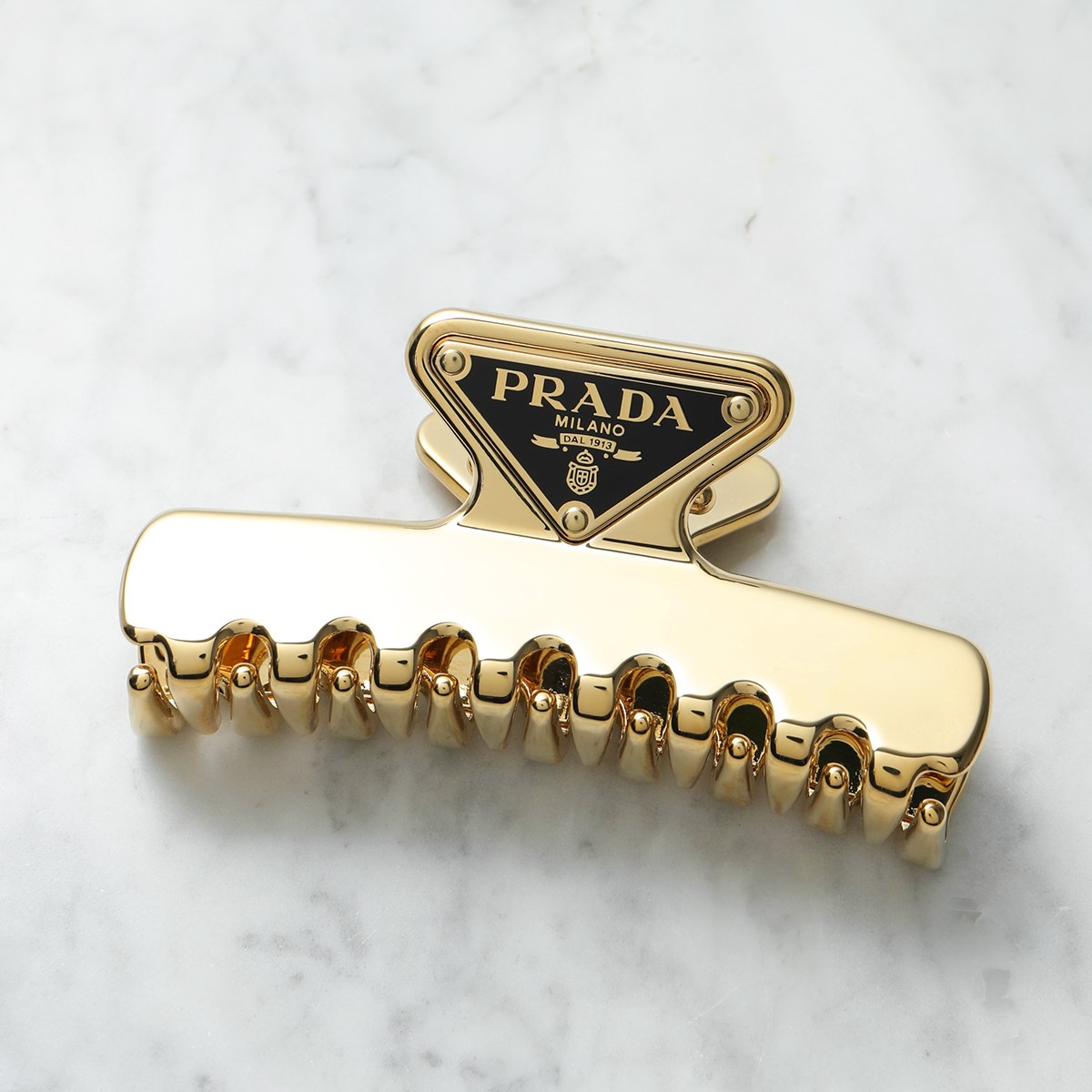 楽天市場】PRADA プラダ ヘアクリップ 1IF103 2BA6 レディース メタル