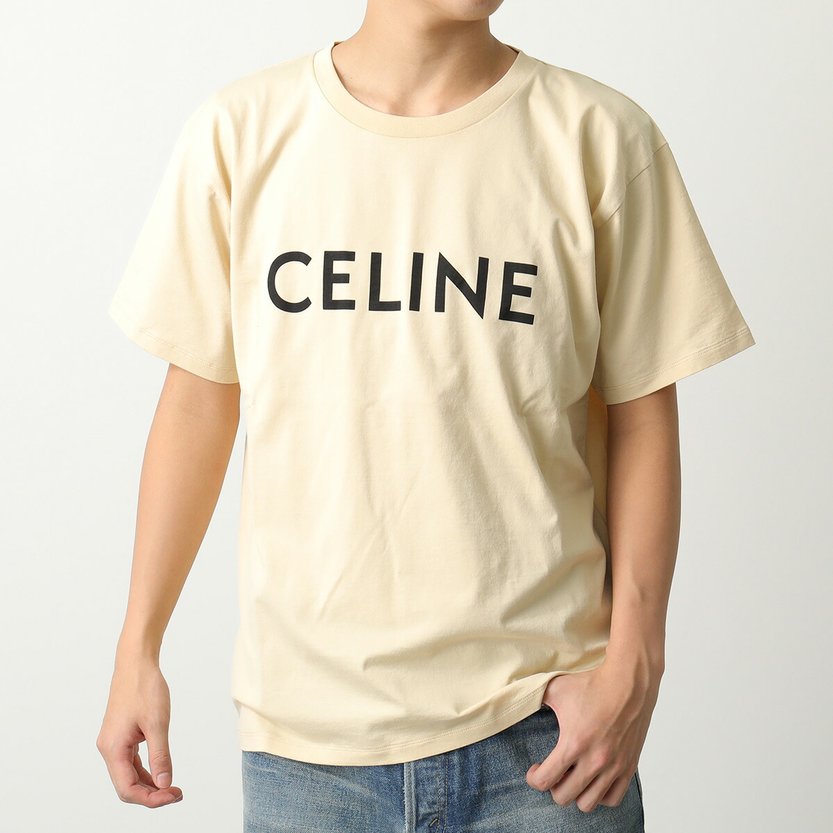 楽天市場】CELINE セリーヌ 半袖 Tシャツ 2X681671Q.44JB メンズ