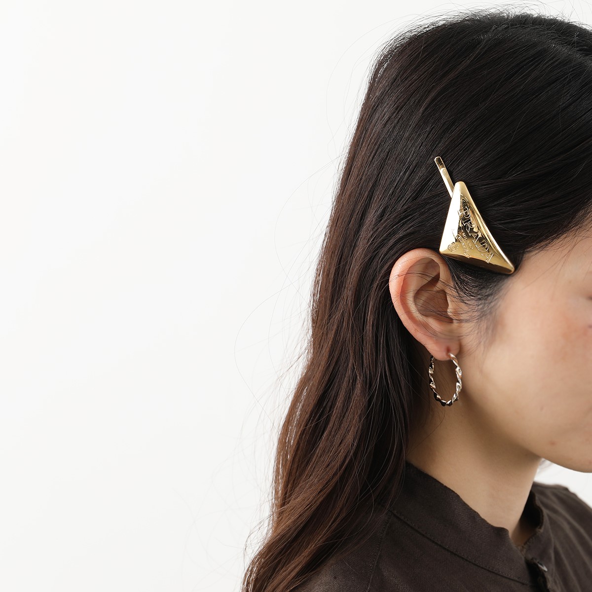 楽天市場】PRADA プラダ ヘアクリップ 1IF104 2CK7 レディース 2点