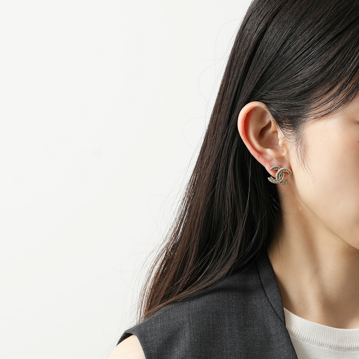 楽天市場】CHANEL シャネル ピアス A86504 Y09569 レディース ココ