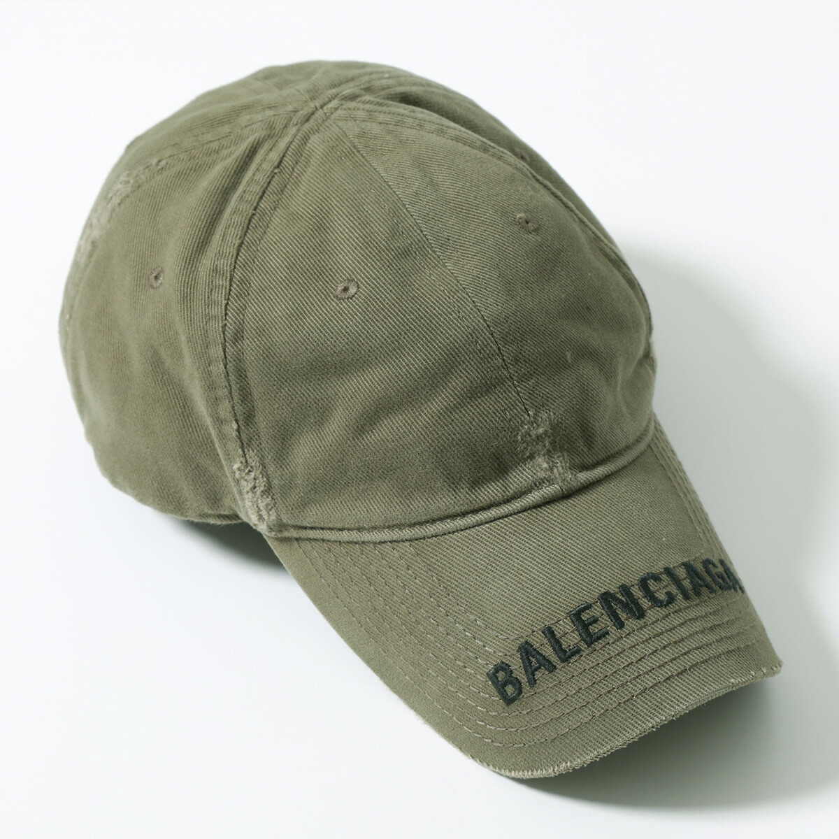 楽天市場】BALENCIAGA バレンシアガ ベースボールキャップ LOGO VISOR