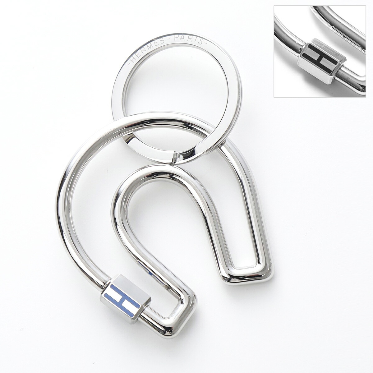 楽天市場】HERMES エルメス キーリング フェール ア シュヴァル Fer a