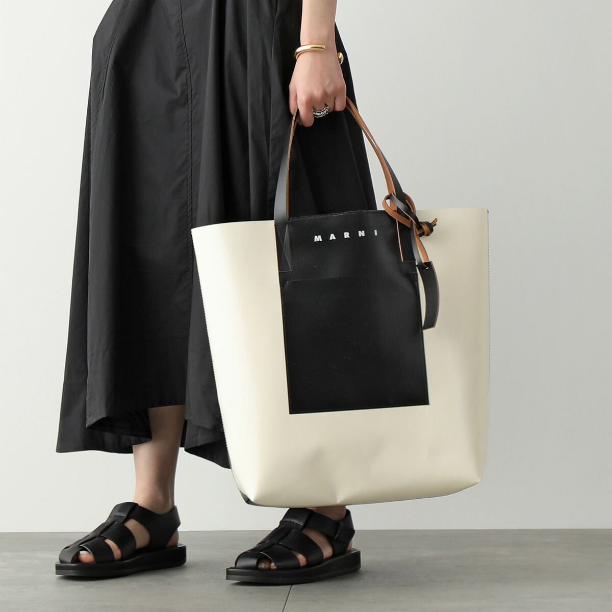 楽天市場】MARNI マルニ トートバッグ TRIBECA トライベッカ