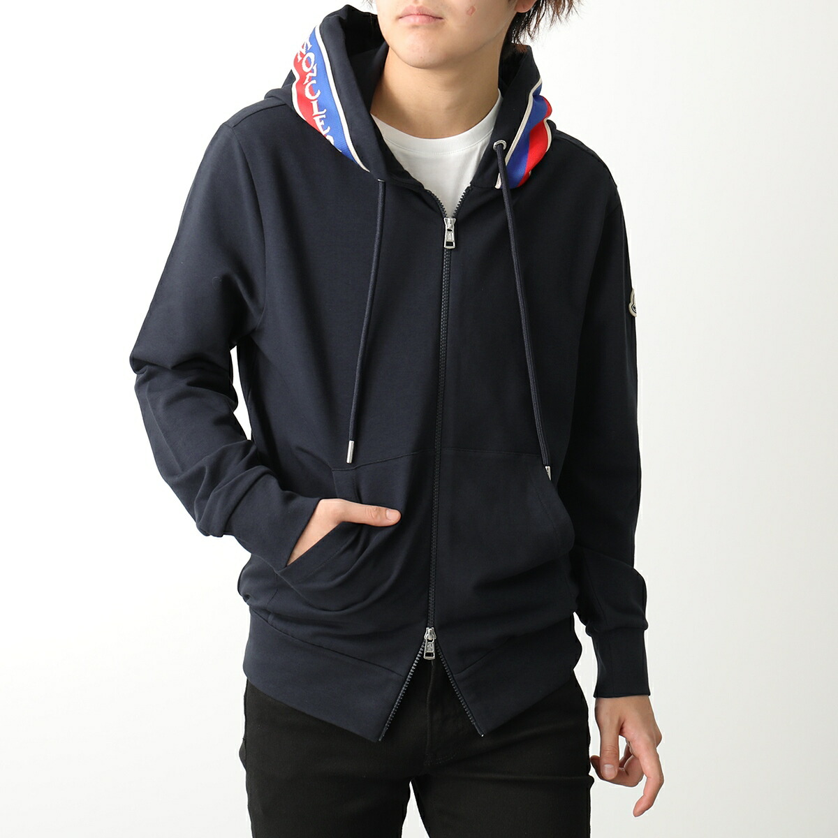 楽天市場】MONCLER モンクレール パーカー FELPA APERTA CON CAP