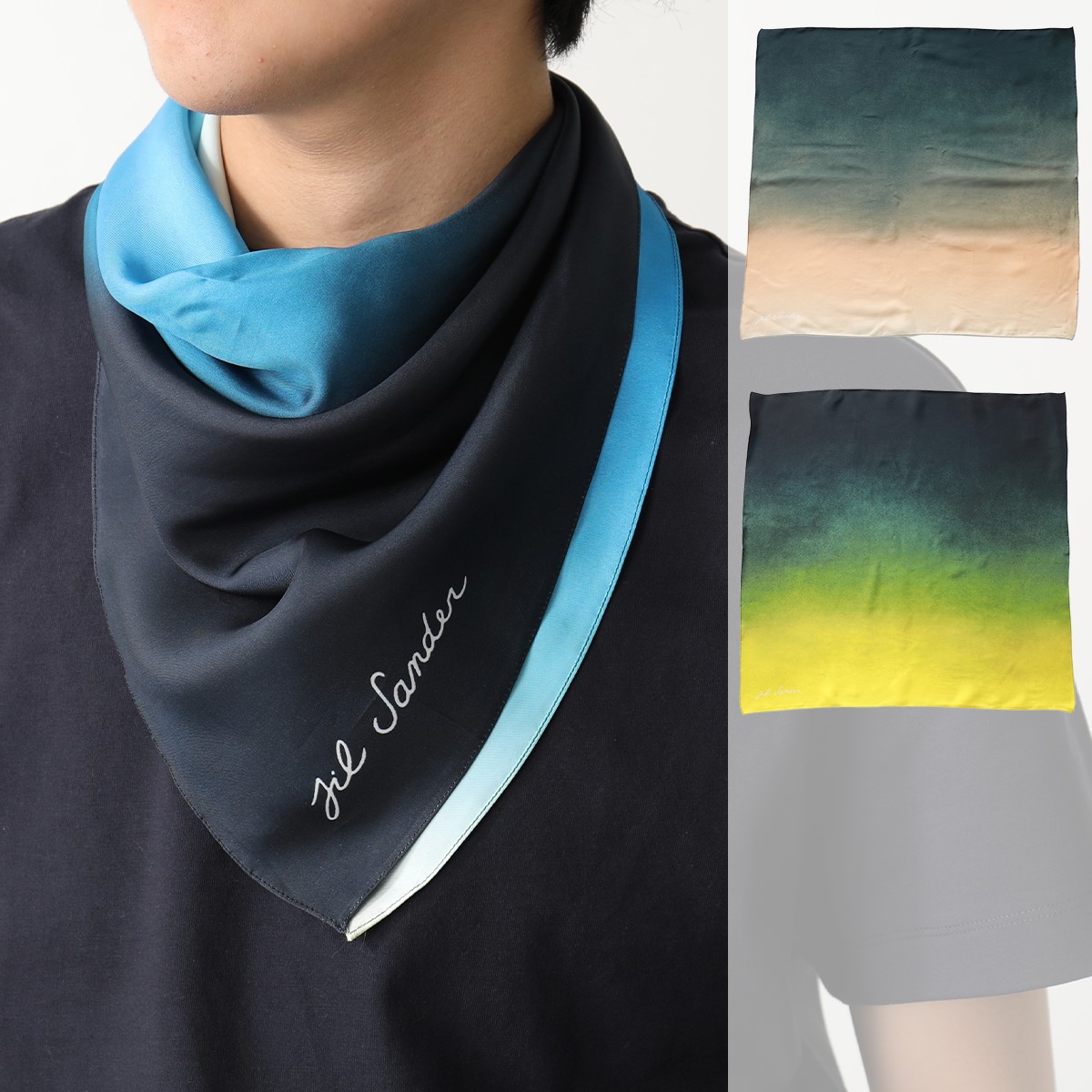 楽天市場】JIL SANDER ジルサンダー スカーフ J22TF0104 J00042 メンズ