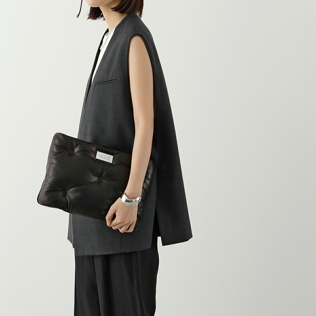 楽天市場】MAISON MARGIELA メゾンマルジェラ 11 クラッチバッグ