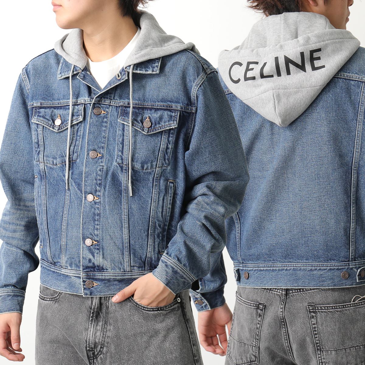 楽天市場】CELINE セリーヌ デニムジャケット 2Q472930F.07UW メンズ