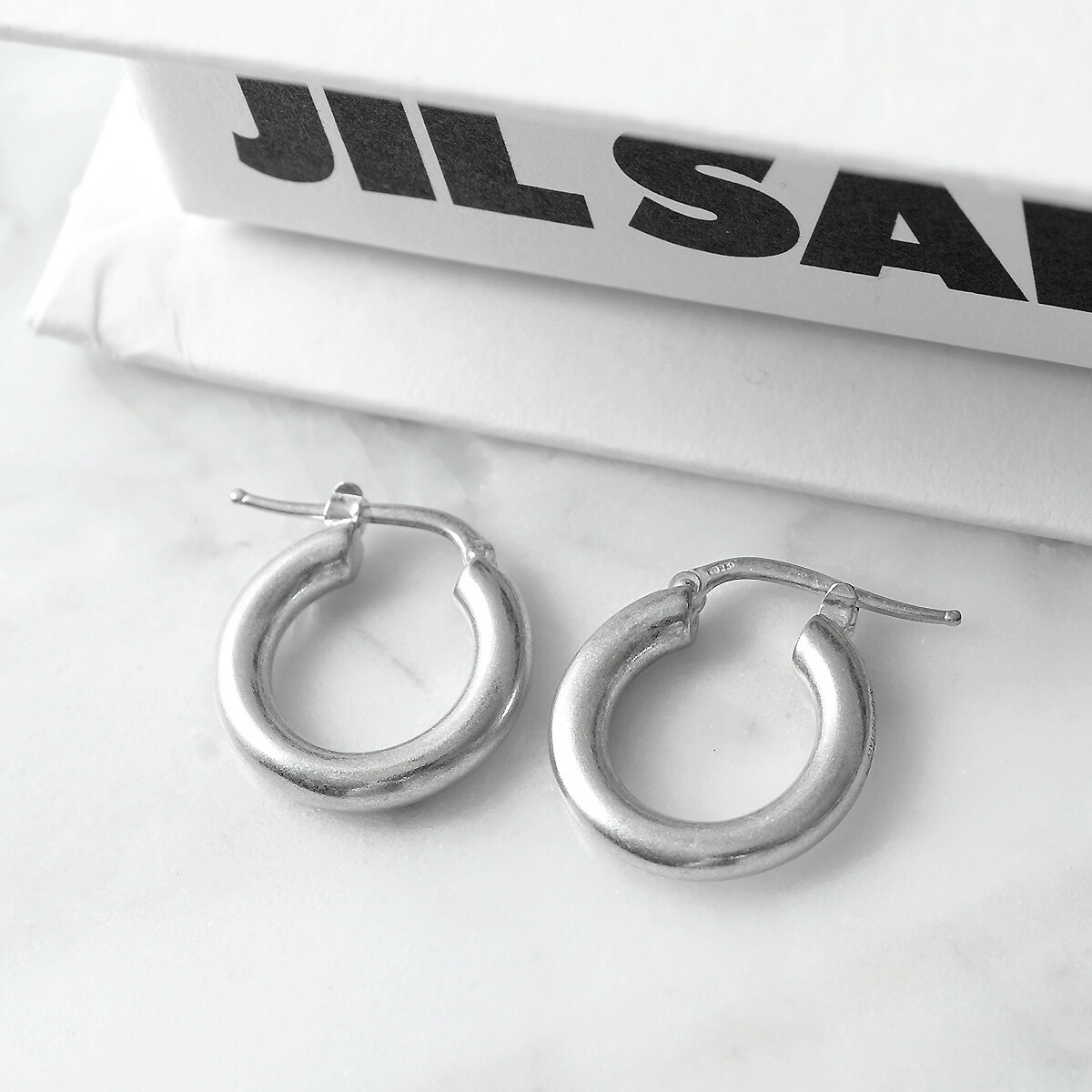 楽天市場】JIL SANDER ジルサンダー フープピアス OUR NEW Orecchini