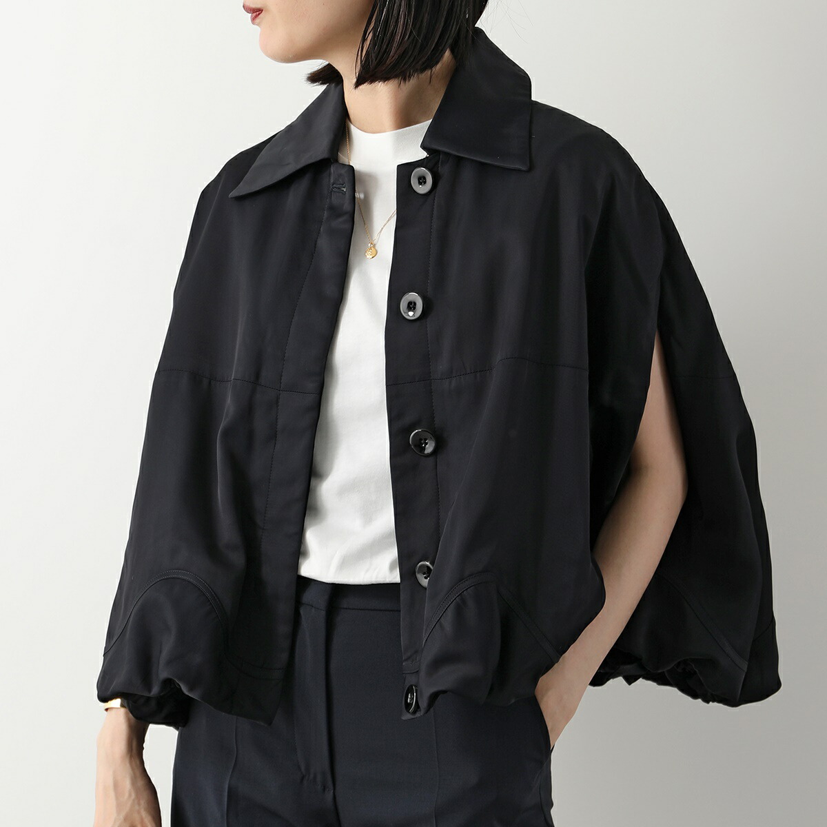 楽天市場】JIL SANDER ジルサンダー ケープ CAPE 06 PD Stola/Cappa