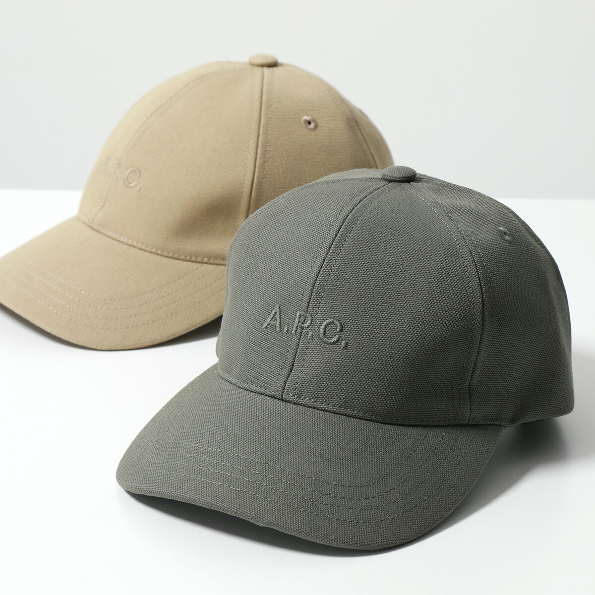 A.P.C.ロゴ刺繍ベースボールキャップ 56 楽天市場】APC A.P.C.
