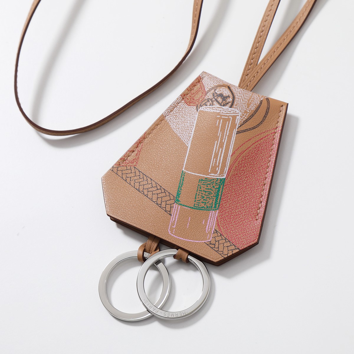 楽天市場】HERMES エルメス キーチェーン クロシェット キーベル