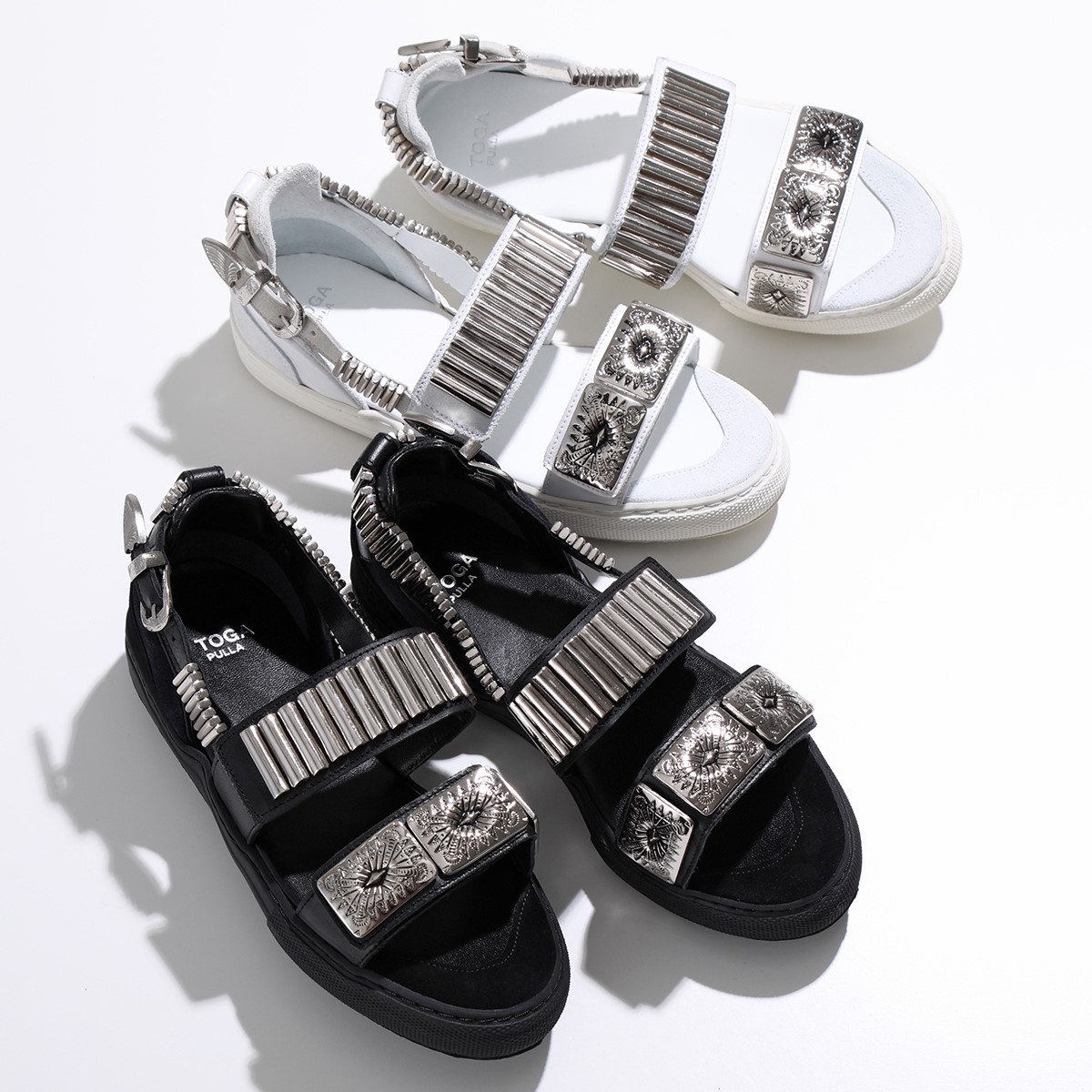 楽天市場】TOGA PULLA トーガ プルラ サンダル METAL SNEAKER SANDALS