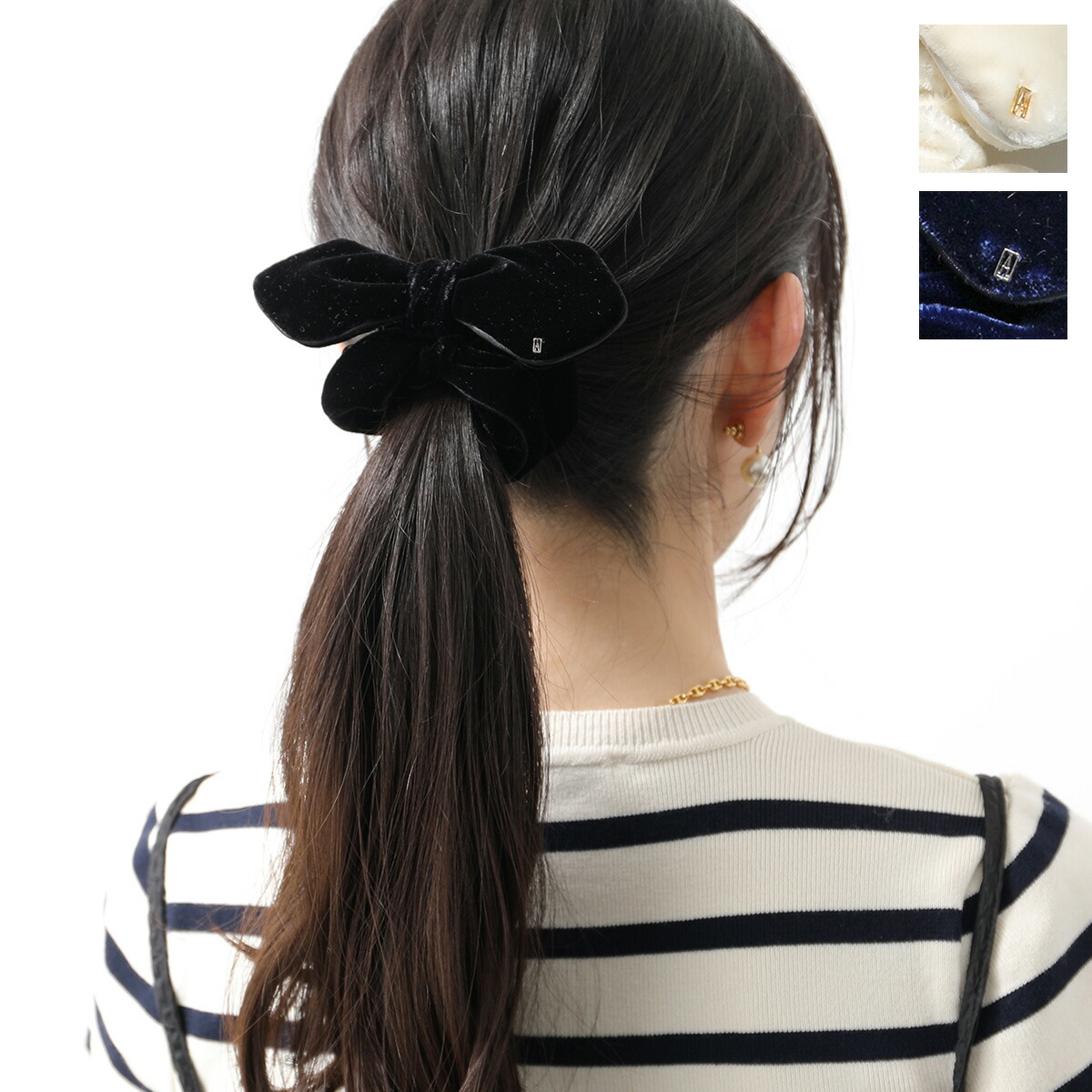 楽天市場】ALEXANDRE DE PARIS アレクサンドル ドゥ パリ シュシュ TCH