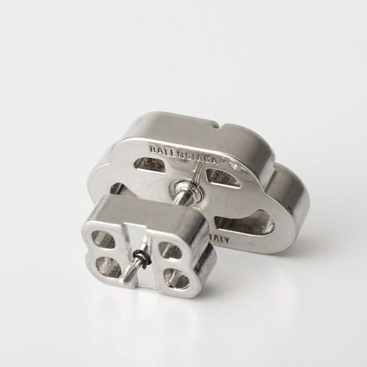 楽天市場】BALENCIAGA バレンシアガ ピアス BB STUD スタッド 594709