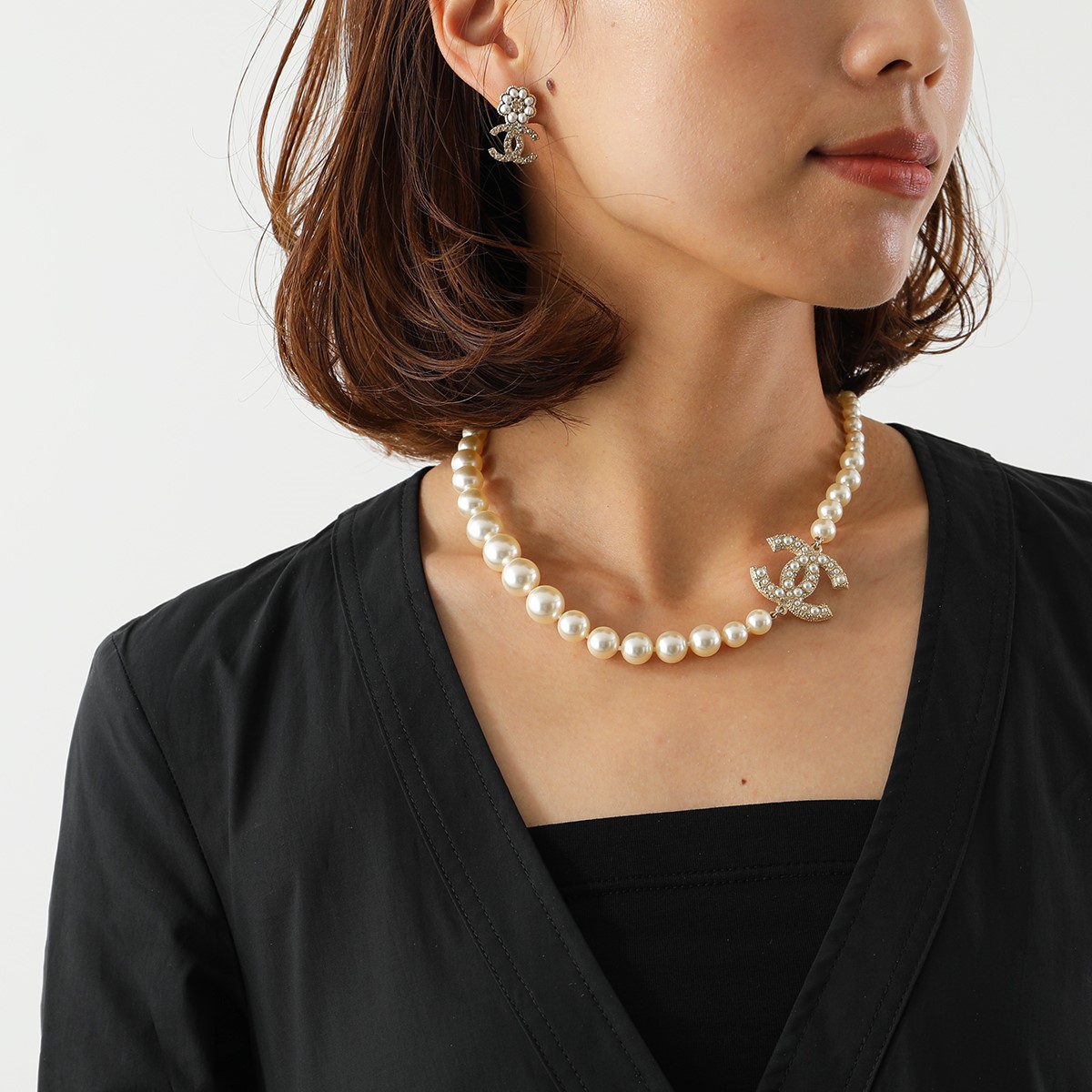 楽天市場】CHANEL シャネル ネックレス A64757 B06258 レディース