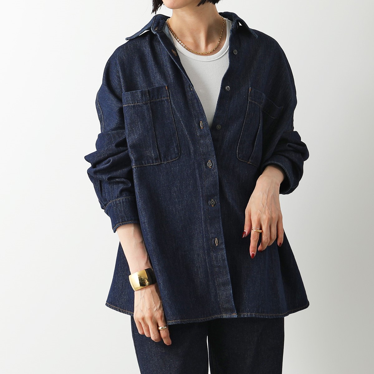 楽天市場】DRIES VAN NOTEN ドリスヴァンノッテン デニムシャツ CASIA