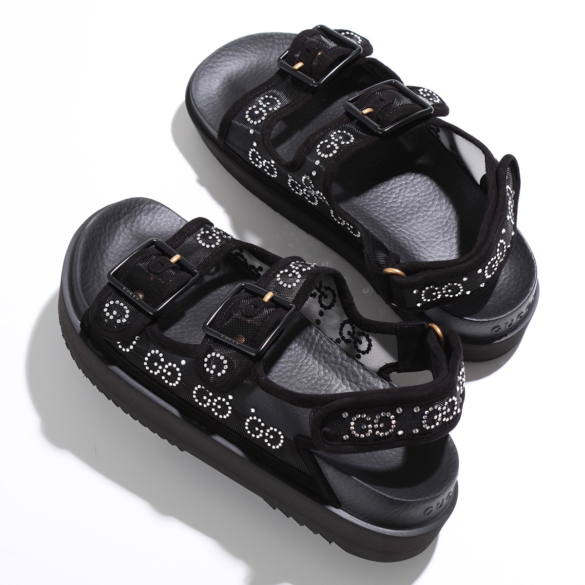 楽天市場】GUCCI グッチ サンダル 701158 F13A0 レディース クリスタル