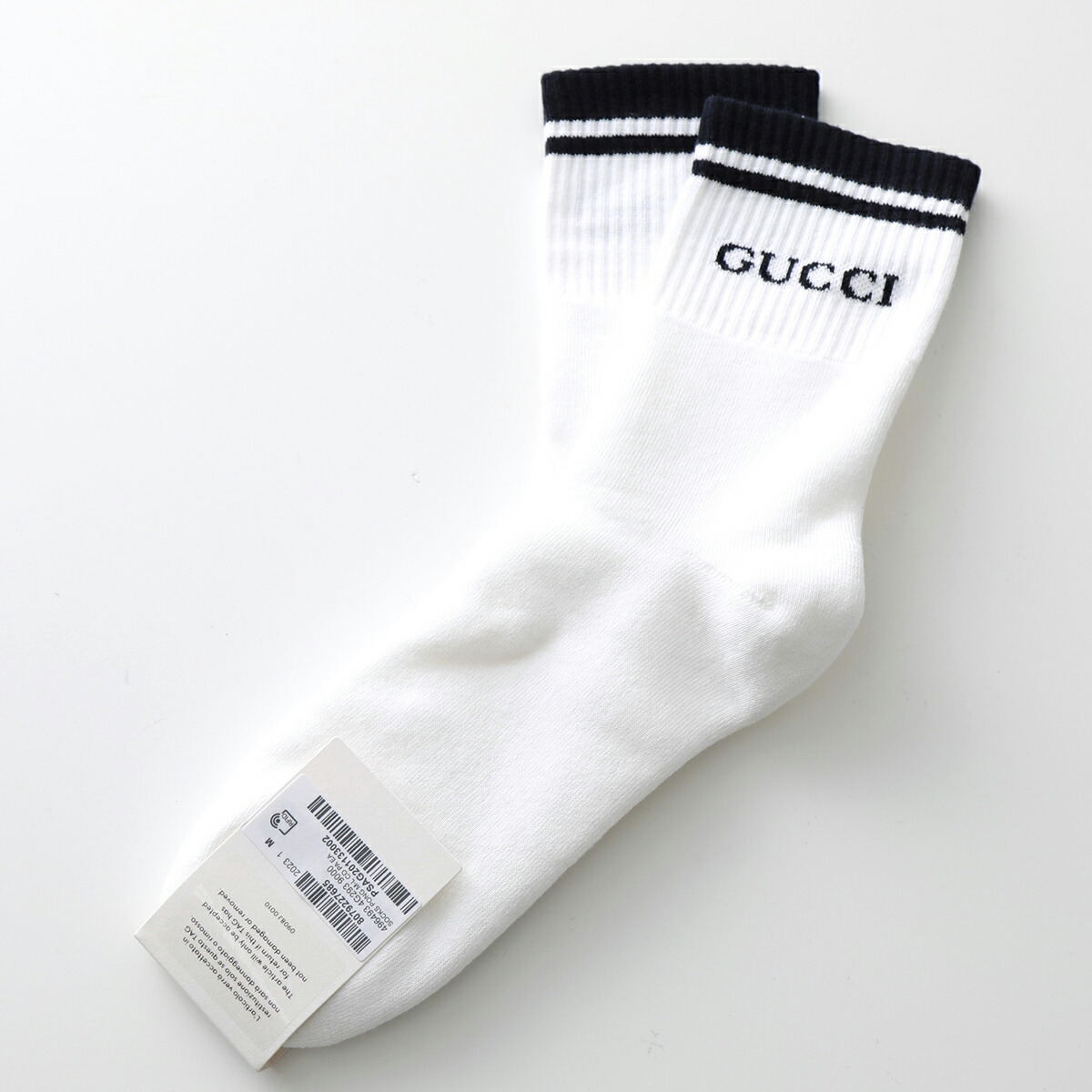 楽天市場】GUCCI グッチ ソックス 496493 4G293 レディース ロゴ