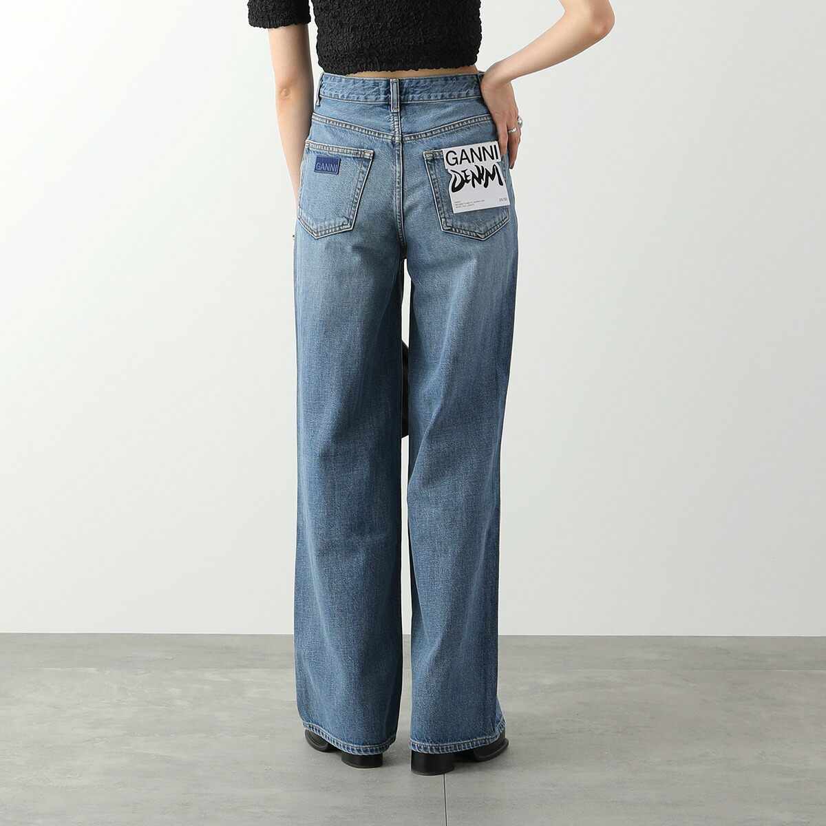 楽天市場】GANNI ガニー デニム Rigid Denim Magny J1034 6432