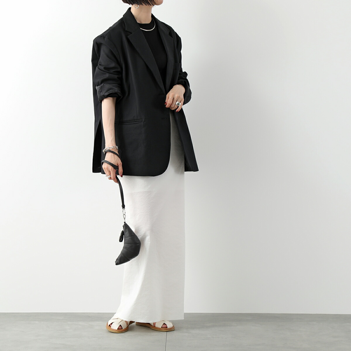 楽天市場】Lemaire ルメール ネックポーチ CROISSANT COIN PURSE