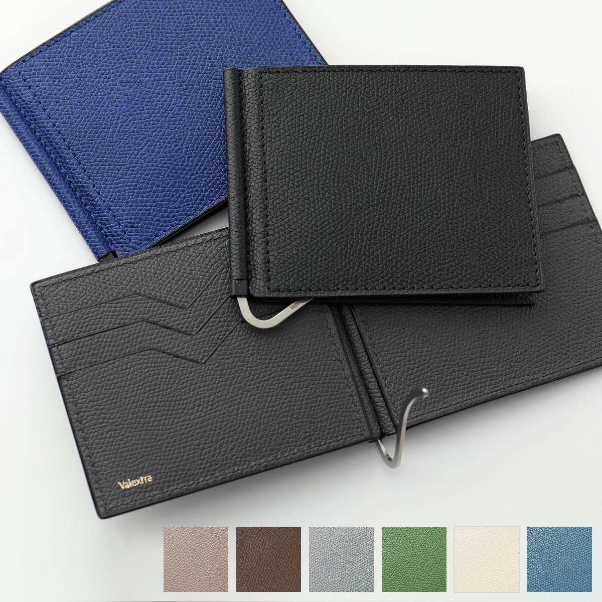 楽天市場】Valextra ヴァレクストラ 二つ折り財布 V0L80 028
