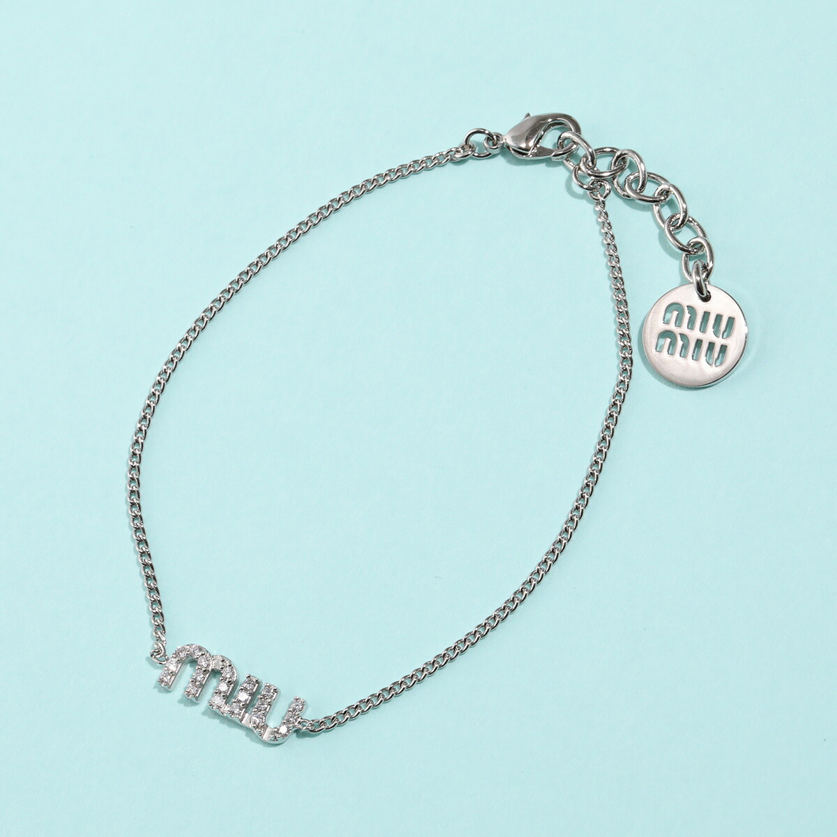 楽天市場】MIUMIU ミュウミュウ ブレスレット 5IB454 2DNC レディース