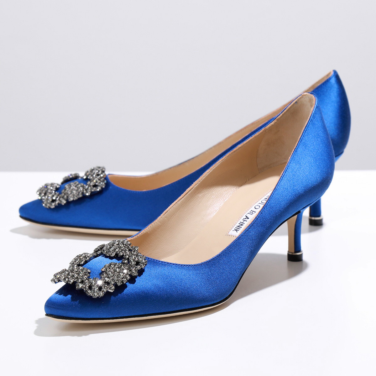 楽天市場】MANOLO BLAHNIK マノロブラニク パンプス HANGISI FMC SATIN